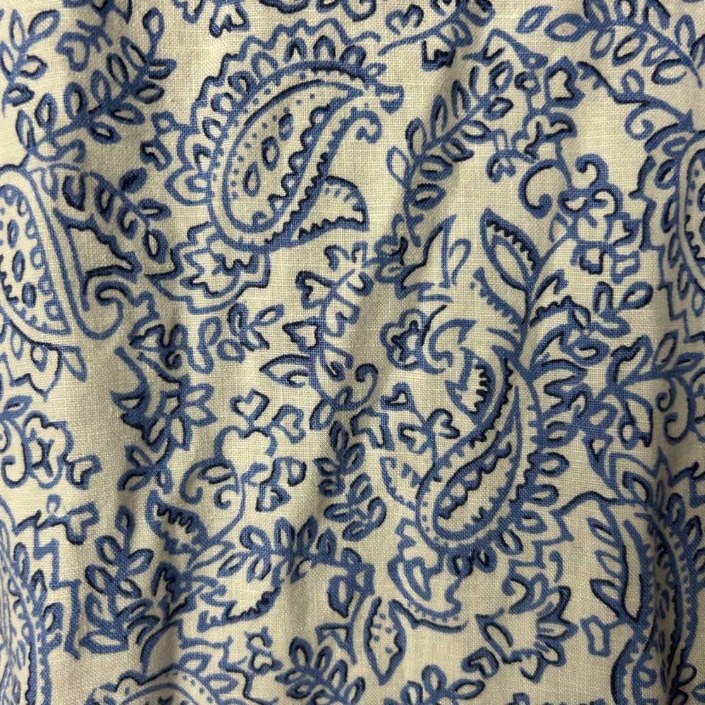 J. McLaughlin Blue Riviera 100% Linen Dress
paisley pintuck Dress size XS - Picture 9 of 9